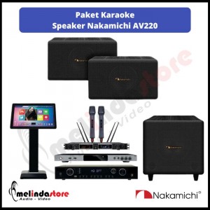 Paket Karaoke Speaker Nakamichi AV200 | Lengkap